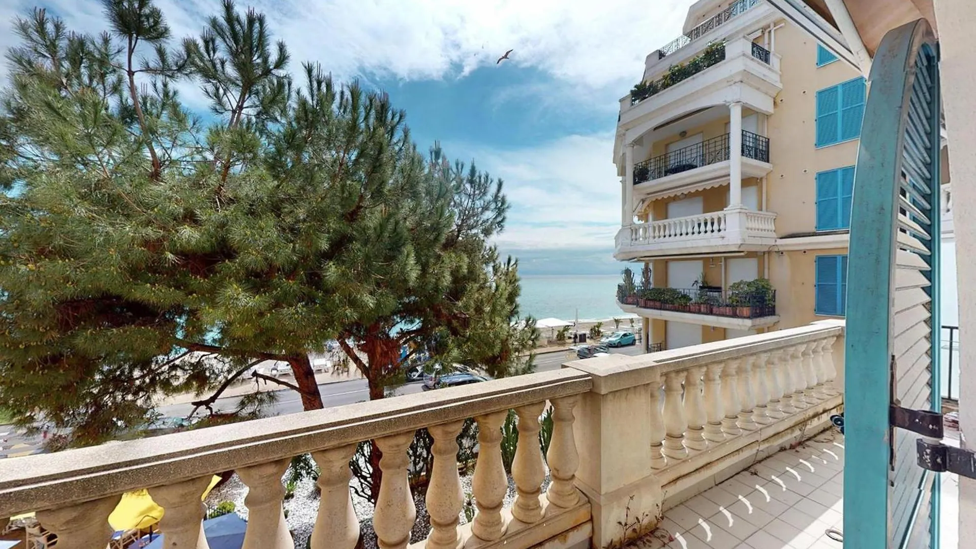 Apartment Spacieux 3P En Centre-Ville Avec Terrasse Vue Mer A Menton - Fr-1-196-379